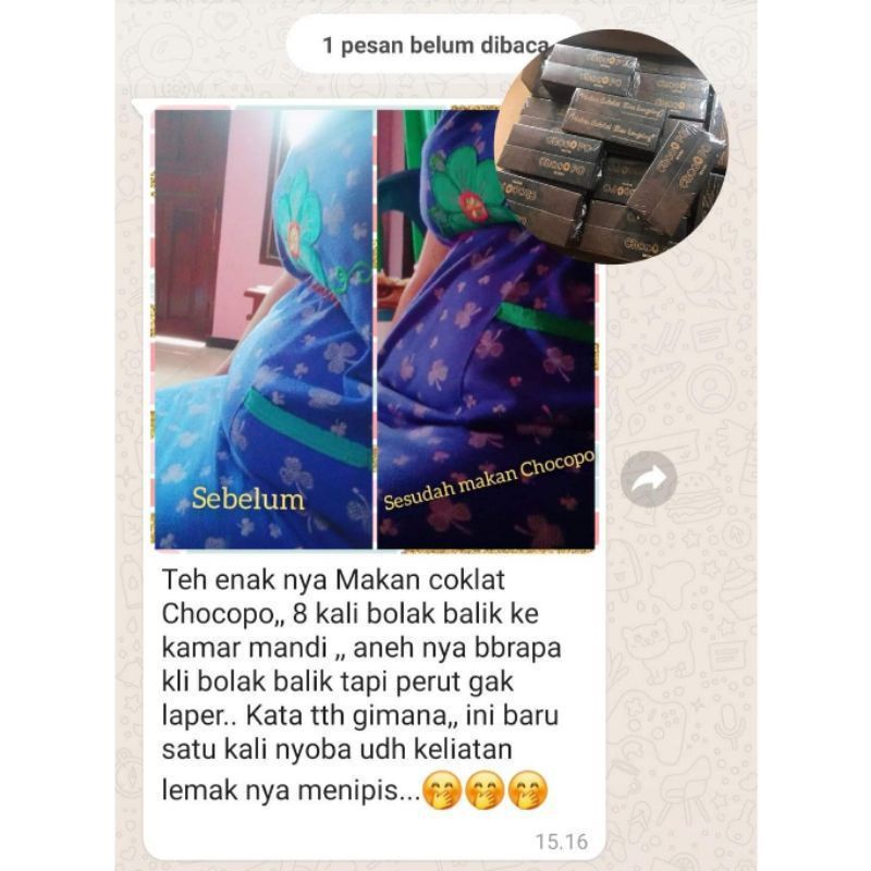 

chocopo coklat pelangsing