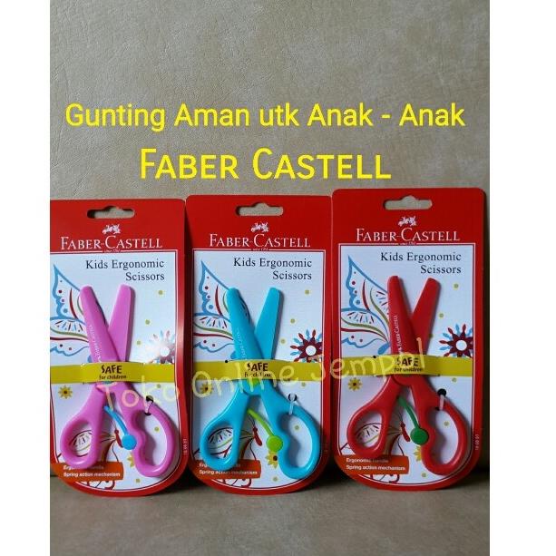 

Promo Hari ini // EnT ATK0078 Faber Gunting Anak Savety Scissors for Kids Ergonomic Scissors //Dijamin@ready