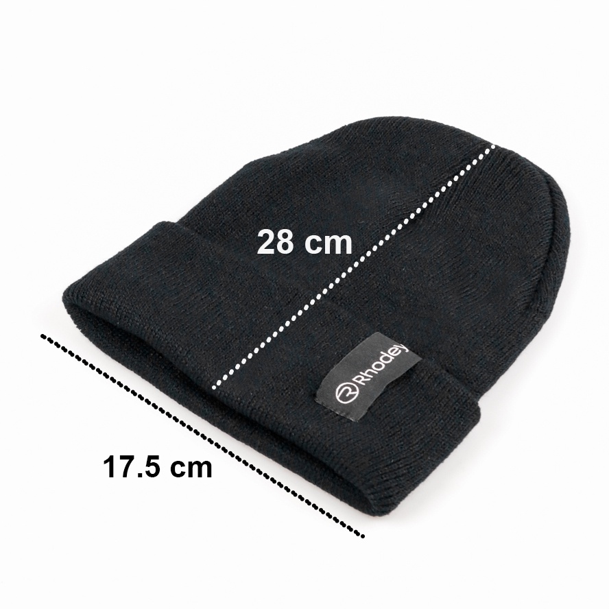 [KUPLUK] - Rhodey Topi Kupluk Rajut Beanie Hat - EC002