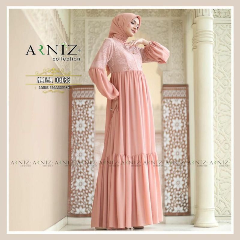 Nadya Dress set Scrav by Arniz Collection