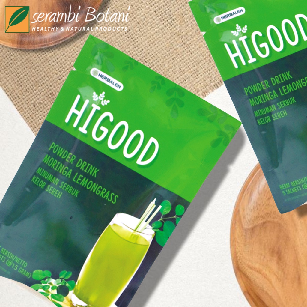 

Minuman Herbal Moringa Lemongrass (Hi Good)