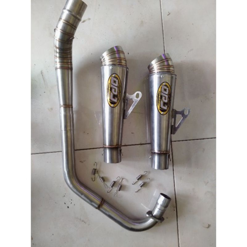 KNALPOT RACING DPJ NGKER LEHER PATEN MP GL CB TIGER