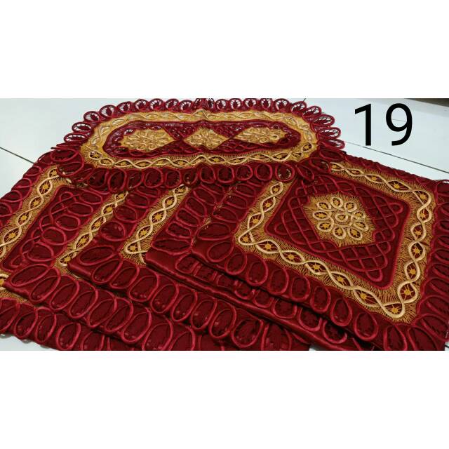 sarung bantal kursi sulam usus