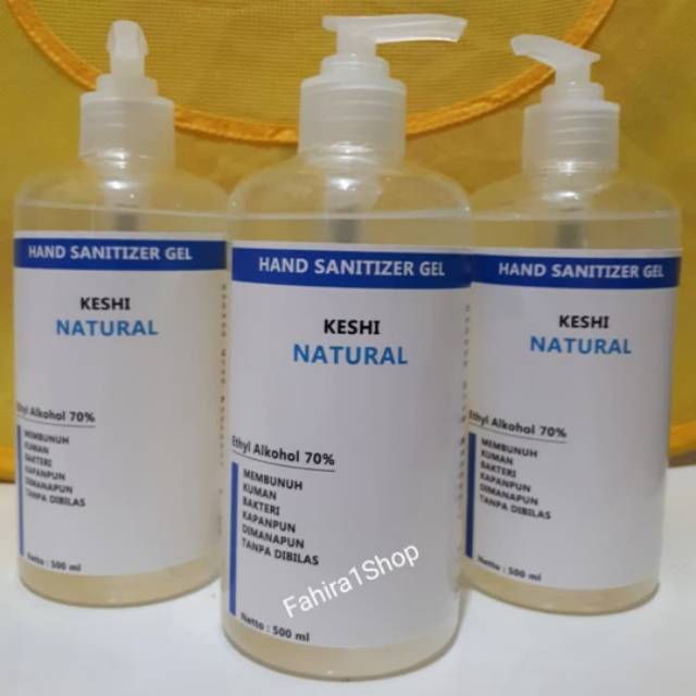 hand sanitizer gel 500ml