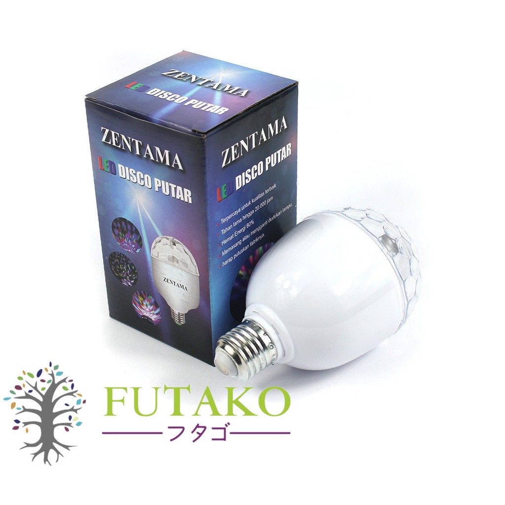 FUTAKO Lampu Disco / LED Lampu Tidur Disco Putar E 67