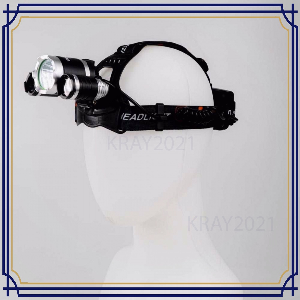 TaffLED Ares Headlamp Headlight 3 LED Cree XM-L T6 + 2 XEP - L3