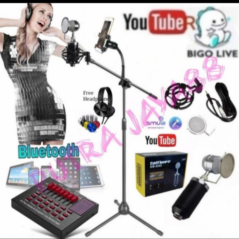 PAKET MIC CONDENSER 8000 BM