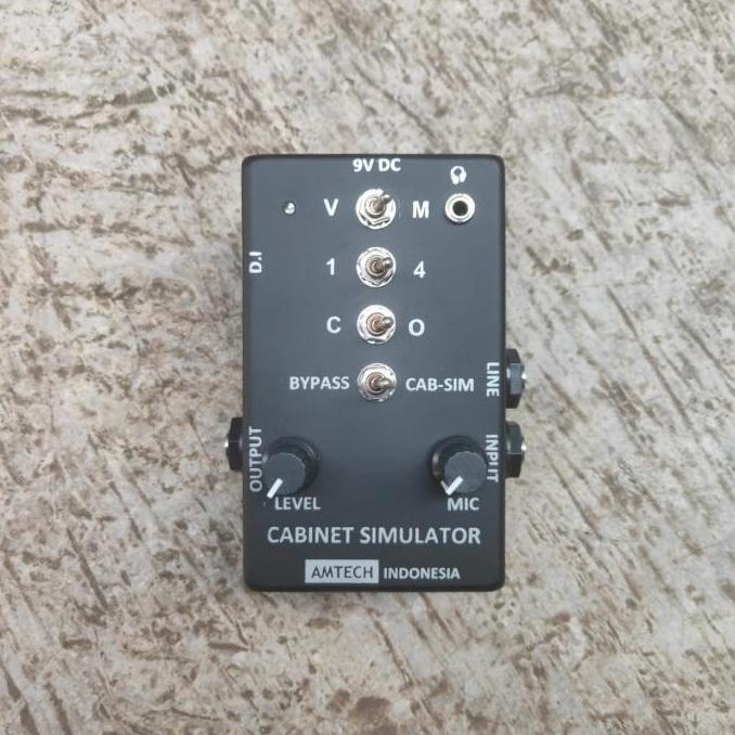 Cabinet Simulator Di Amtech Untuk Direct Sound Gitar Ke Mixer