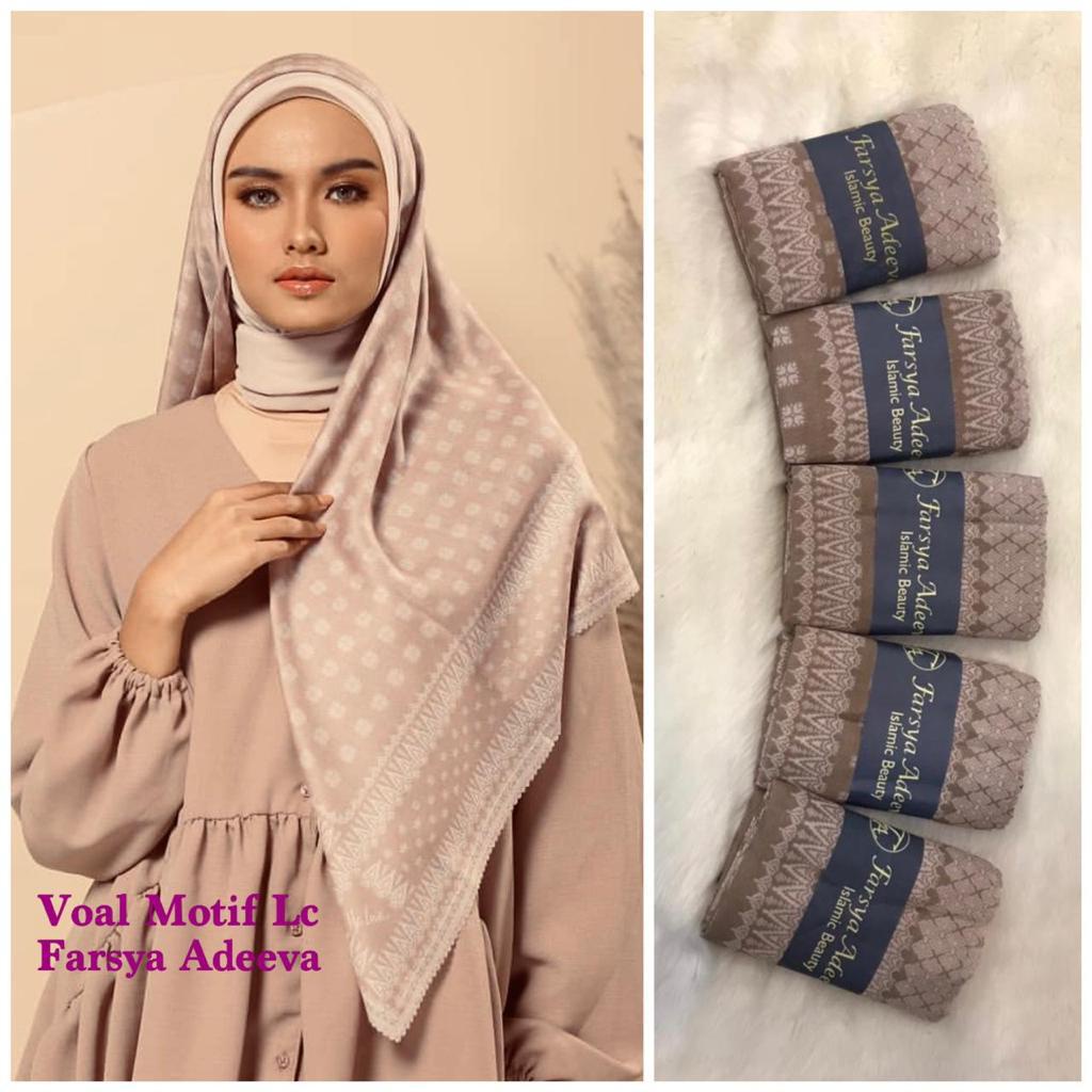 SEGI EMPAT MOTIF TERBARU HIJAB SEGI EMPAT MOTIF DEENAY  LASERCUT  TERMURAH DAN TERLARIS NAYLA HIJA'B-PAKIS COKSU