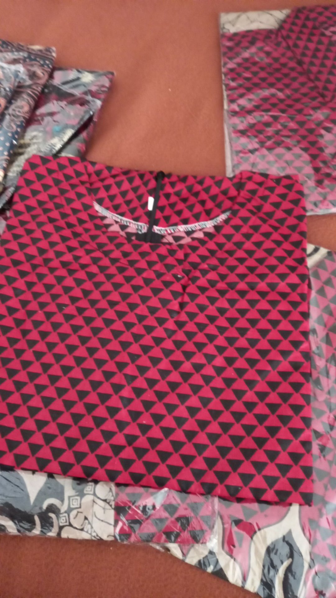 Batik Couple Keluarga Sania Ruffle Ori Ndoro Jowi Dnt Motif Tenun