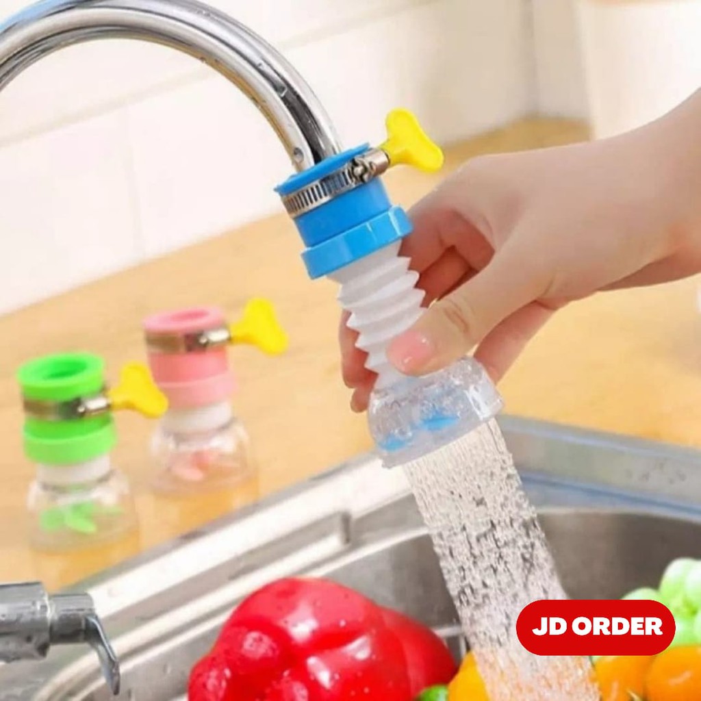 Sambungan Kran Air Kepala Shower Fleksibel 360 Derajat