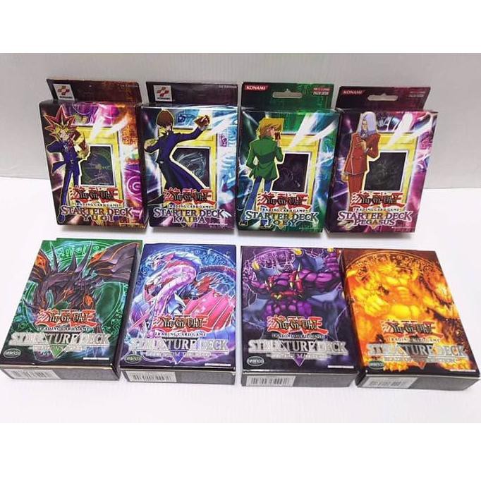 Best Seller Yu Gi Oh Starter Deck Kartu Mainan Yugioh Trading Card Game Konami Kirim Random Shopee Indonesia