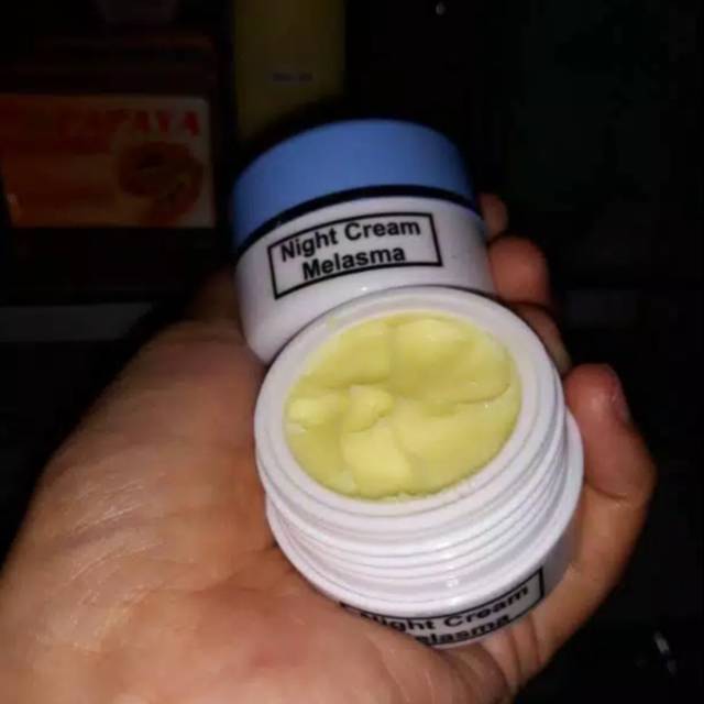NIGHT KRIM MELASMA /KRIM FLEK HITAM TEBAL KOKOLOTEN