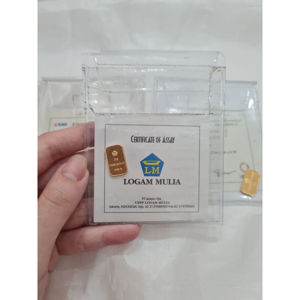 2 GRAM LM LOGAM MULIA EMAS ANTAM RETRO CLASSIC KLASIK SERTIFIKAT