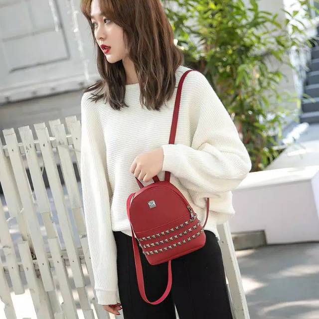 TAS RANSEL MOM FASHION IMPORT / tas ransel /tas import (tanyakan stok)