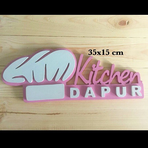 walldecor Kitchen Topi Koki