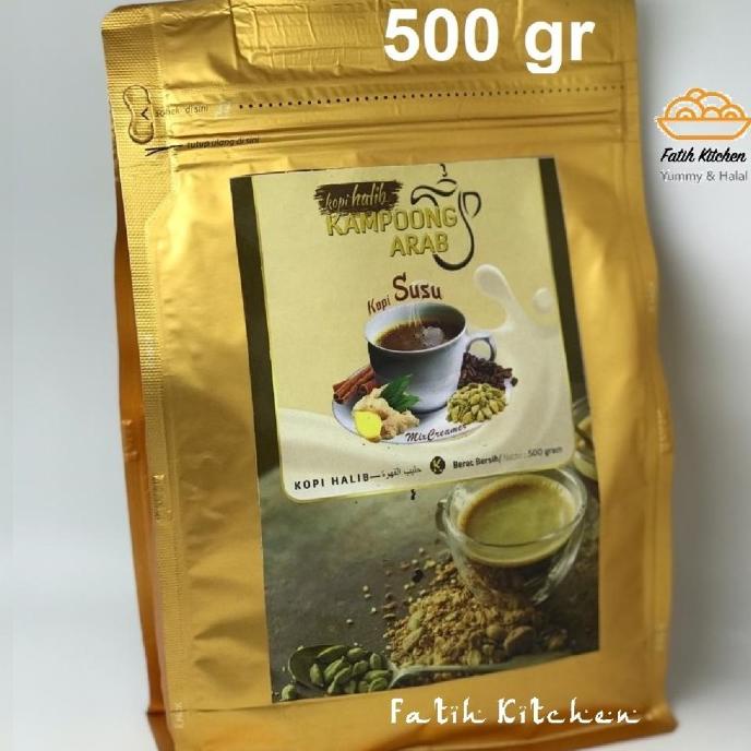 

Kopi Kampoong Arab Halib 500Gr - Kopi Rempah - Gahwa Dengan Susu