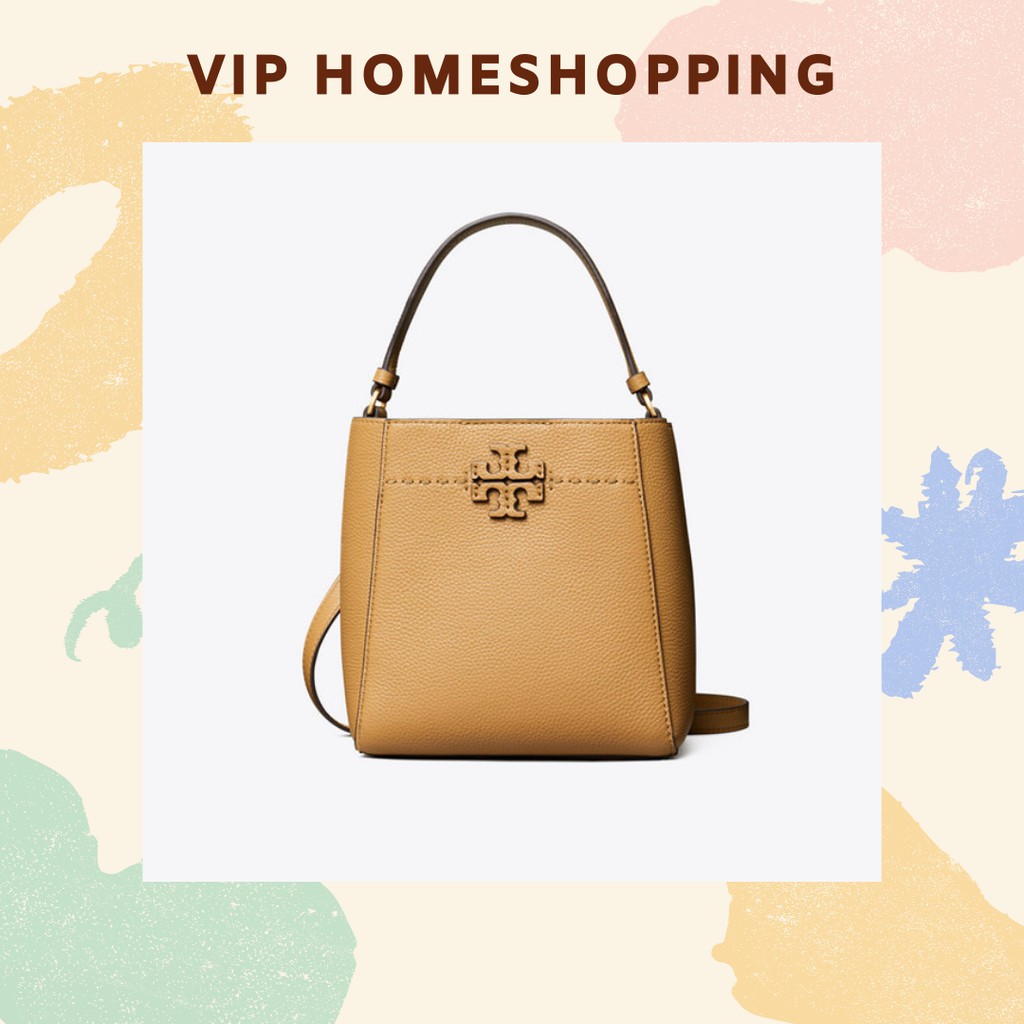 Tas Wanita Tory B*rch Mcgraw Small Bucket Bag Original