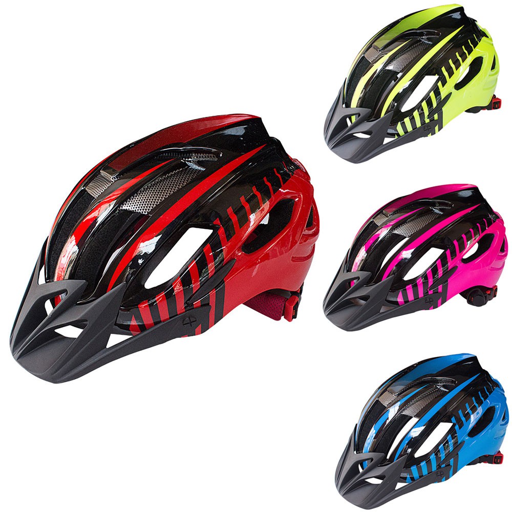 BISA COD ZTTO Helm Sepeda EPS Bike Helmet Styrofoam PC - WX-026 - Red