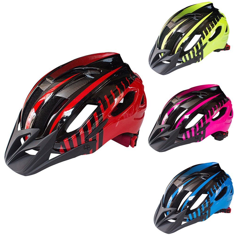 YGRETTE - ZTTO Helm Sepeda EPS Bike Helmet Styrofoam PC - WX-026 - Red