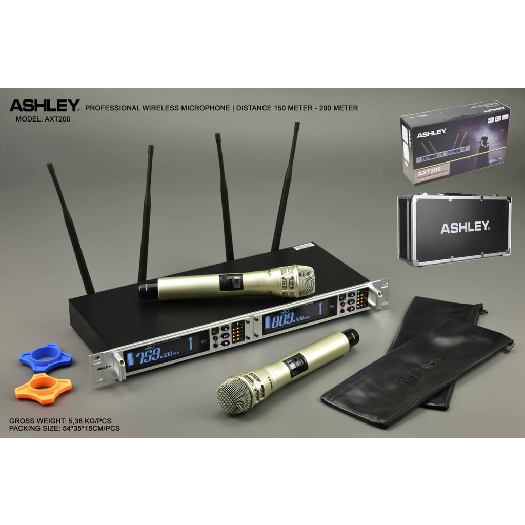 Mic Wireless ASHLEY AXT 200 / AXT200 (ORIGINAL)