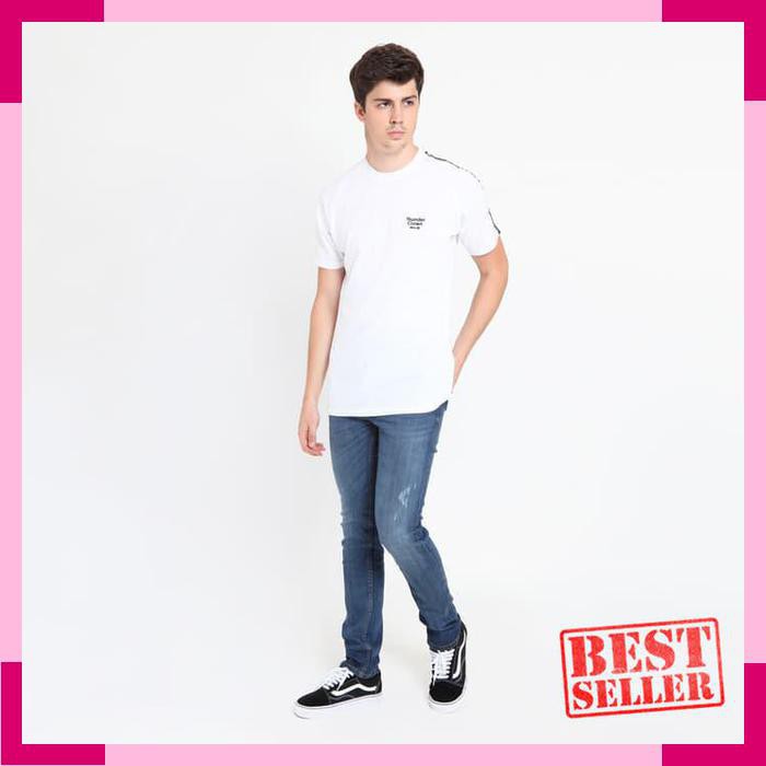 Promo ENERGIE Jeans Pria Original - Peter Jeans Slim Fit - Biru- 30