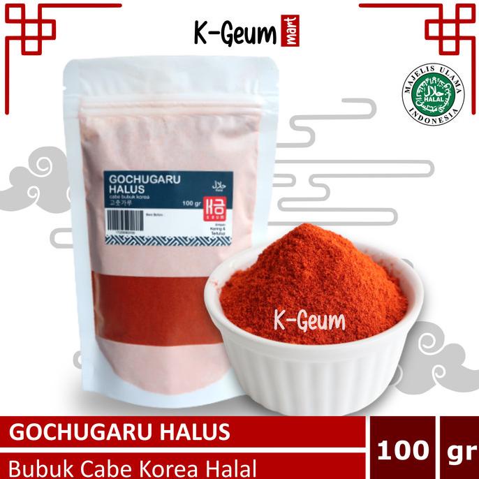

Gochugaru Halus Cabe Bubuk Korea Halal 100 Gr