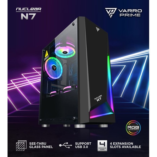 PC Gaming Editing Render Intel I7 Ram 16Gb SSD 128Gb VGA 4GB Monitor Samsung 24Inch Tinggal Pakai