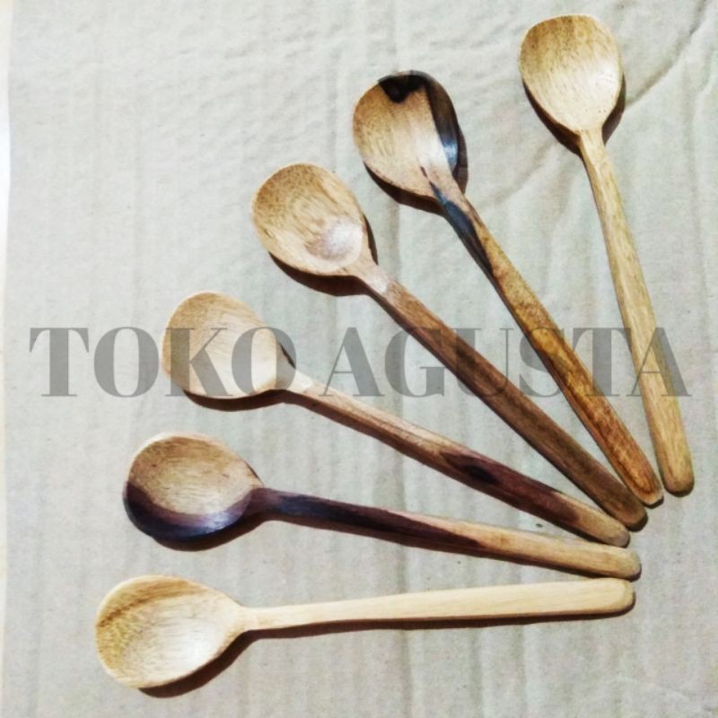 Sendok Teh Kayu Handmade | Sendok Kayu Korea | Sendok Teh Kayu Korea