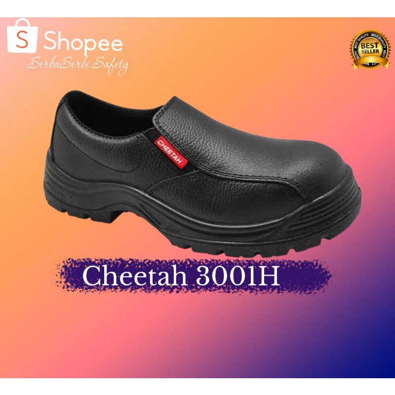 Sepatu Safety Cheetah 3001H / Sepatu Shoes Safety Cheetah Original