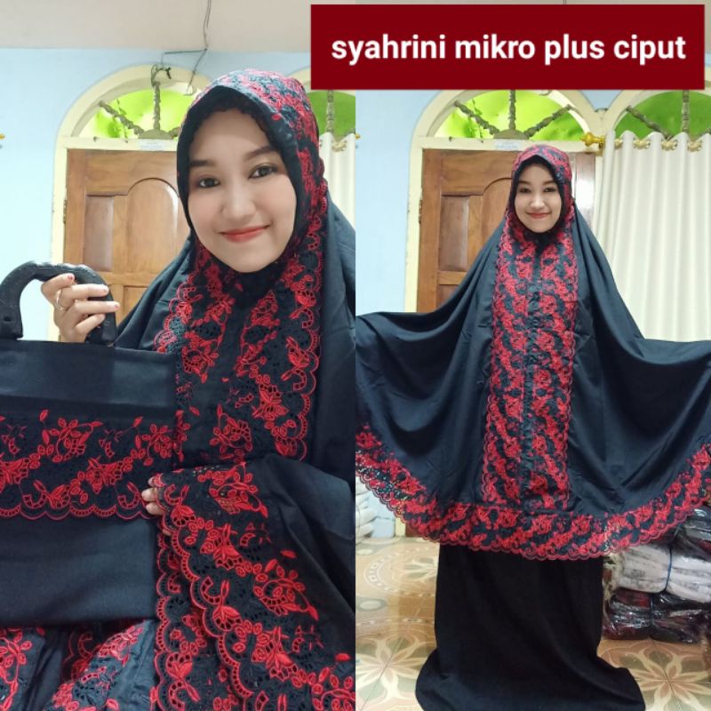 mukena syahrini mikro