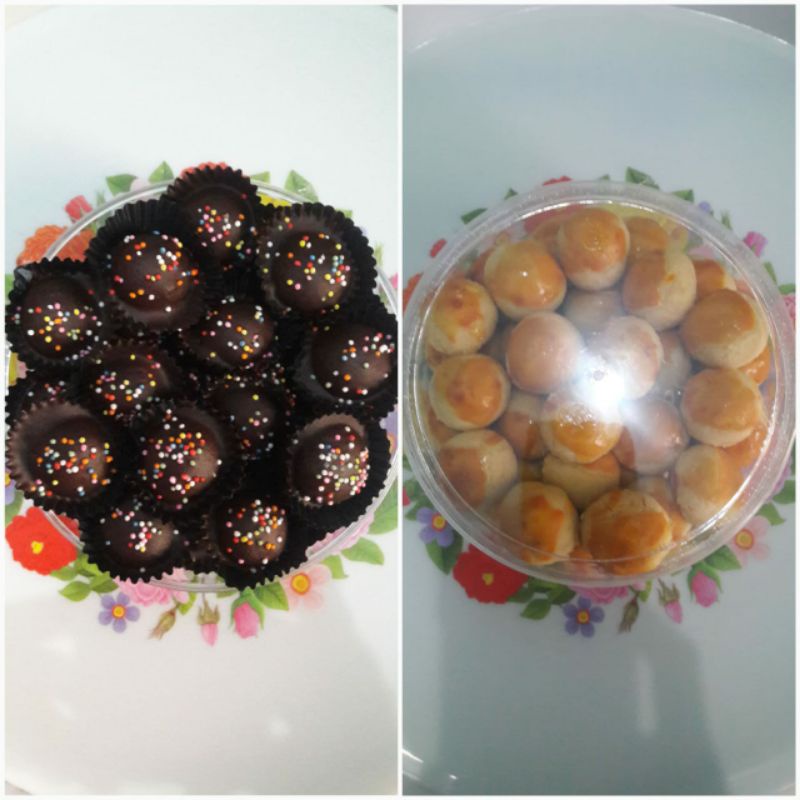 

nastar dan kuker coklat