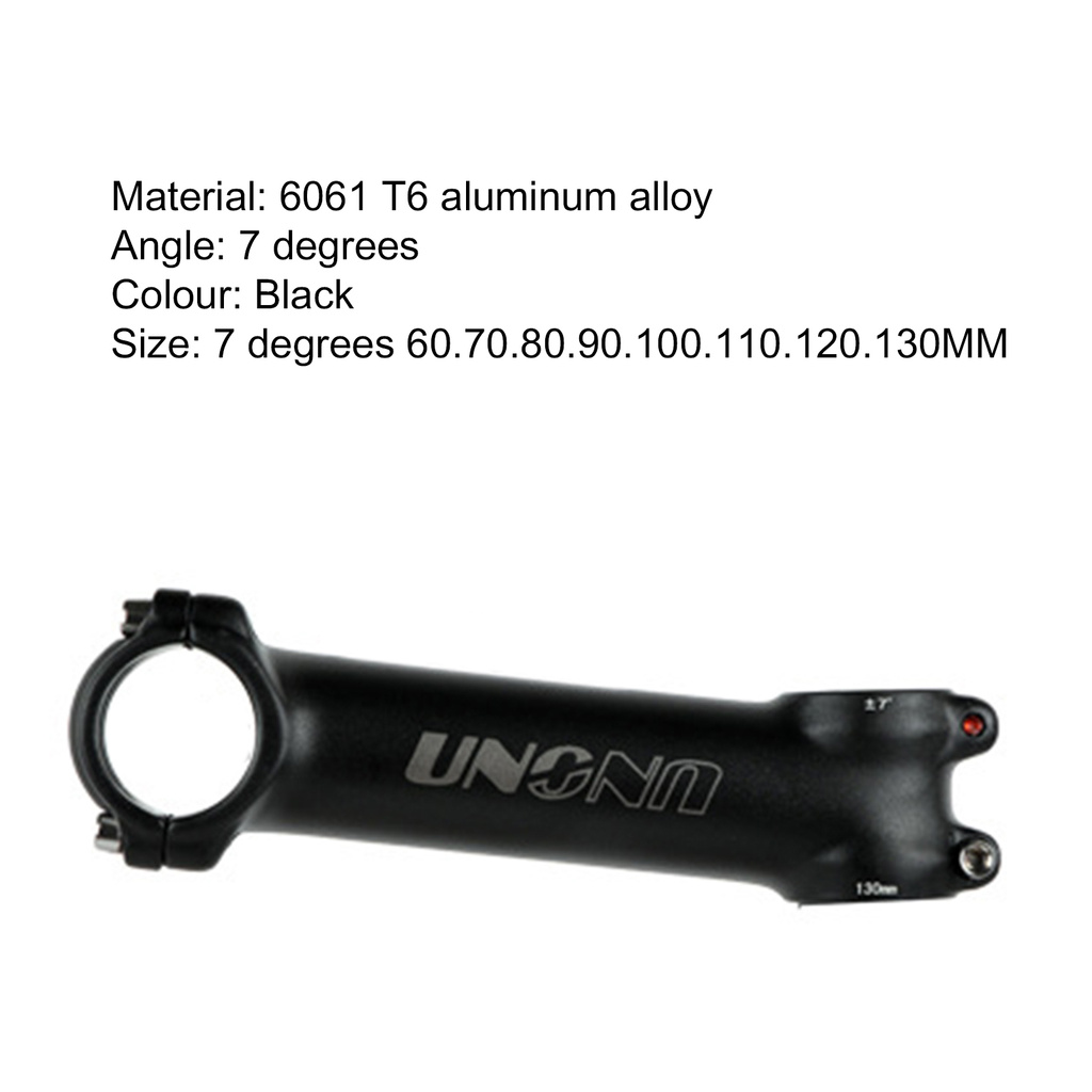 [Jianxin]  UNO Ultralight ±7 Degrees 60-130MM Bicycle Handlebar Stem for Cycling