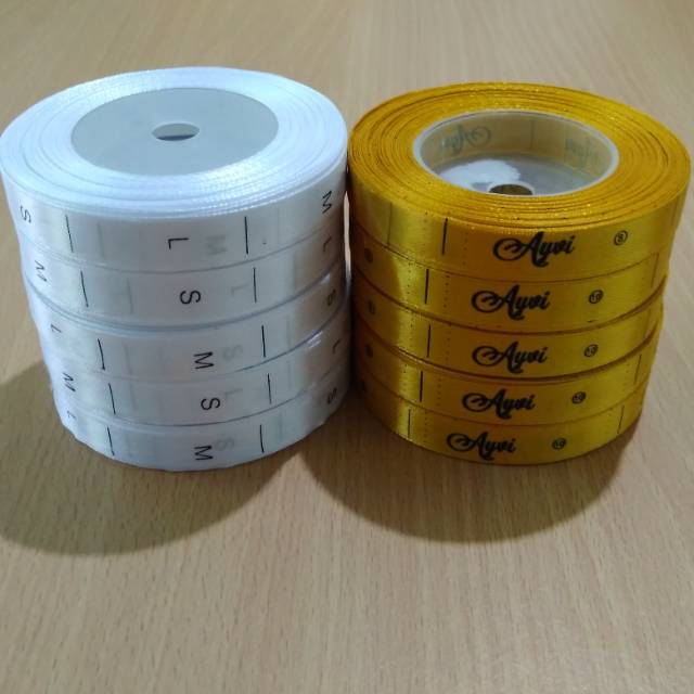 

Label satin 1.3 cm