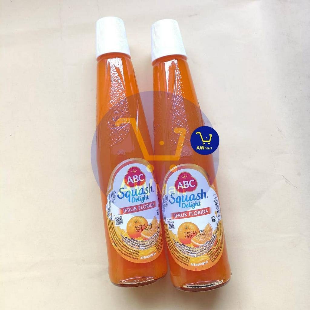 [GOJEK/GRAB] SIRUP ABC SQUASH 450ML JERUL FLORIDA