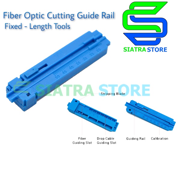 Fixed-length Fiber Optic Stripper Cutter |FO FTTH Tool Fixed Length