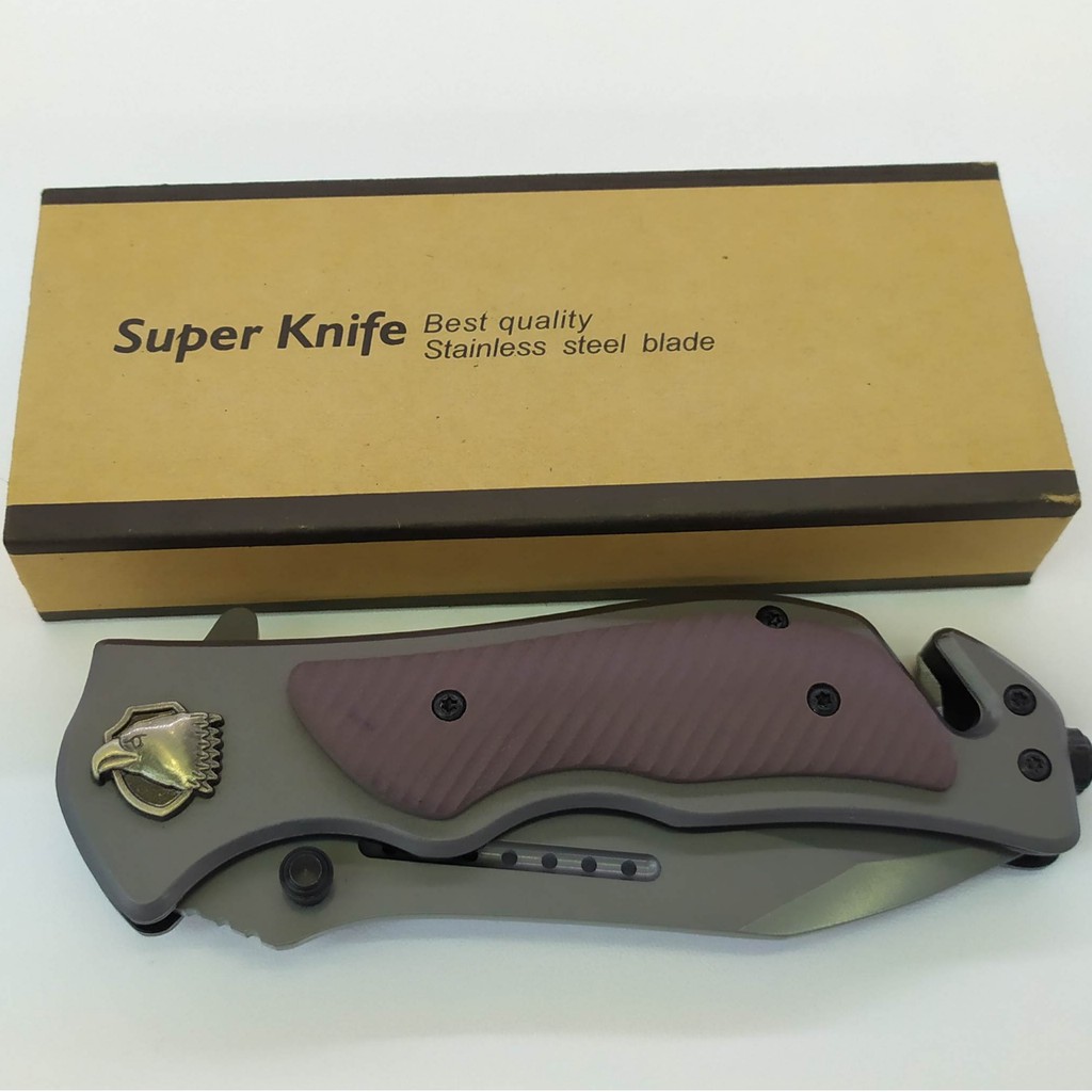 Survival Kit Pisau Lipat Boker c117