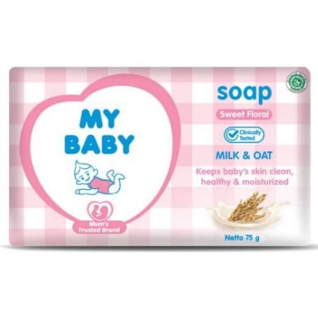 My Baby Bar Soap - My Baby Sabun Mandi Bayi - My Baby Sabun Batang Bayi