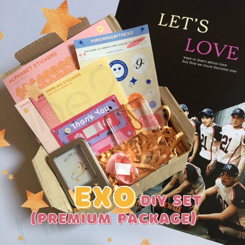 [READY] Bundling DIY Set EXO 9th anniversary Premium Package