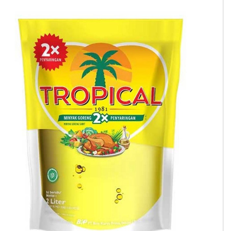 

Minyak Goreng Tropical 2 liter