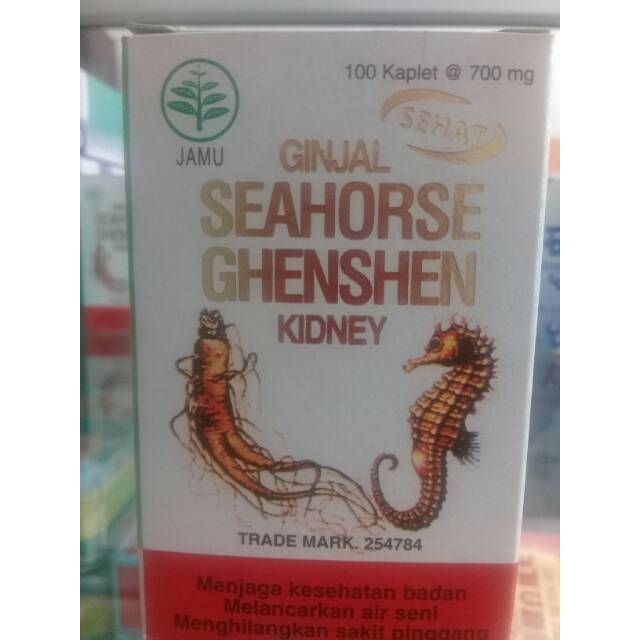 OBAT HERBAL UNTUK KESEHATAN GINJAL -- SEAHORSE GHENSHEN ( Sehat Ginjal )
