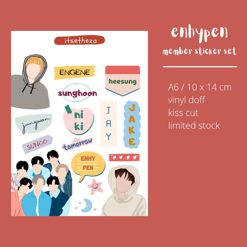 

ENHYPEN STICKER SET