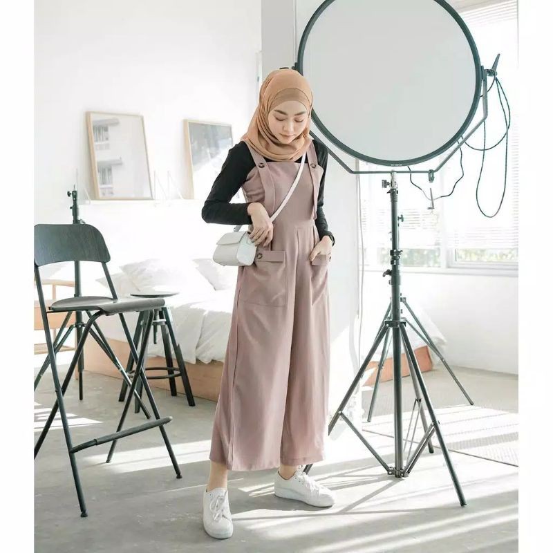 Borju overall pakaian wanita fashion remaja