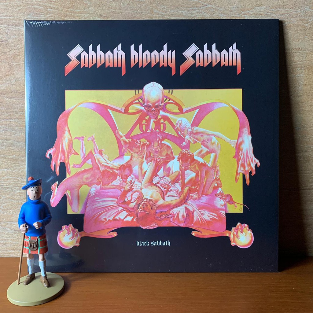 PIRINGAN HITAM / VINYL BLACK SABBATH - SABBATH BLOODY SABBATH