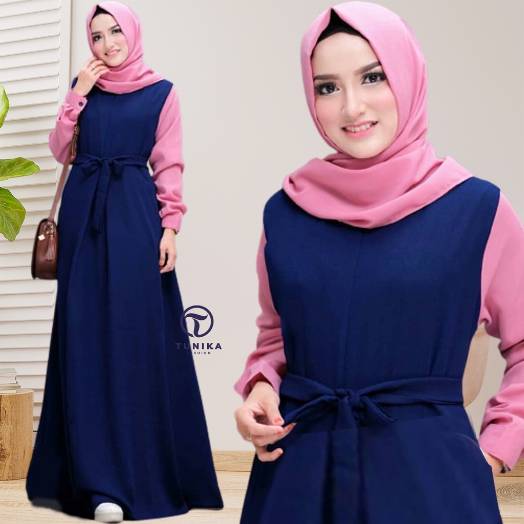 GAMIS NS ALESHA MAXY | Dress Muslim | Muslim Casual Dress | HQ