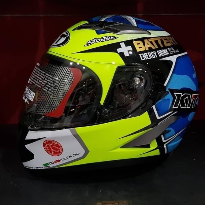 KYT Vendetta 2 Aleix Espargaro Helm Full Face - Blue