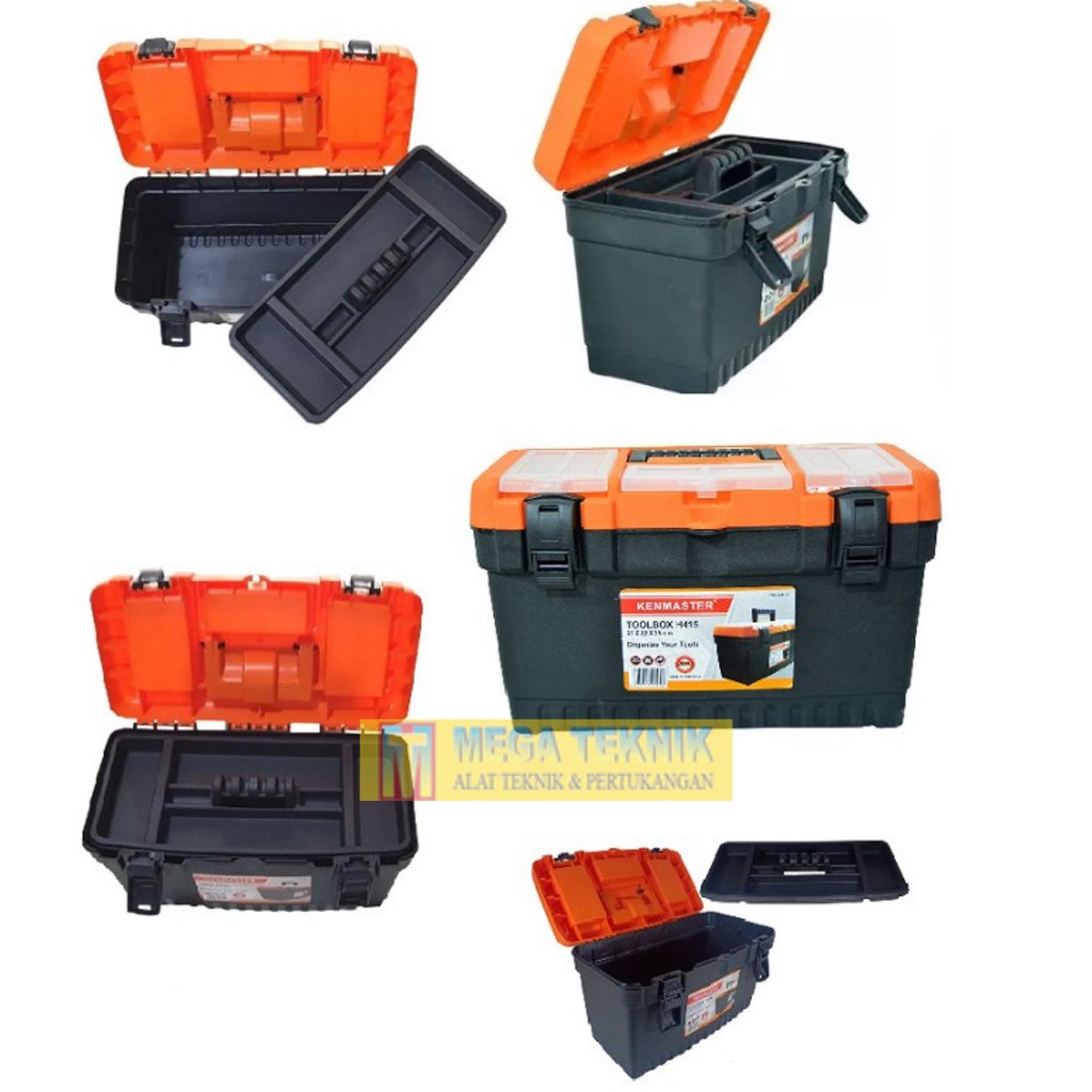 Tool Box Kenmaster H415 - Kotak Perkakas Penyimpanan