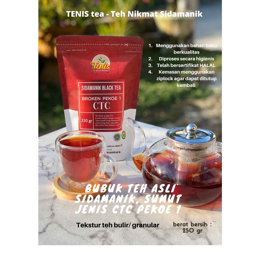 

Tenis Tea - Teh Nikmat Sidamanik - Teh Bubuk Sidamanik