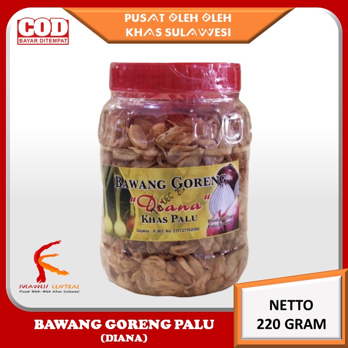 

Bawang Goreng Diana Palu Khas Sulawesi 220 gr
