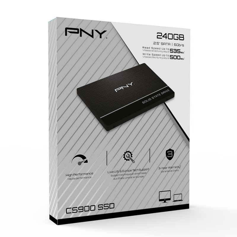 PNY CS900 SSD 250GB 2.5&quot; SATA III 6Gb/s